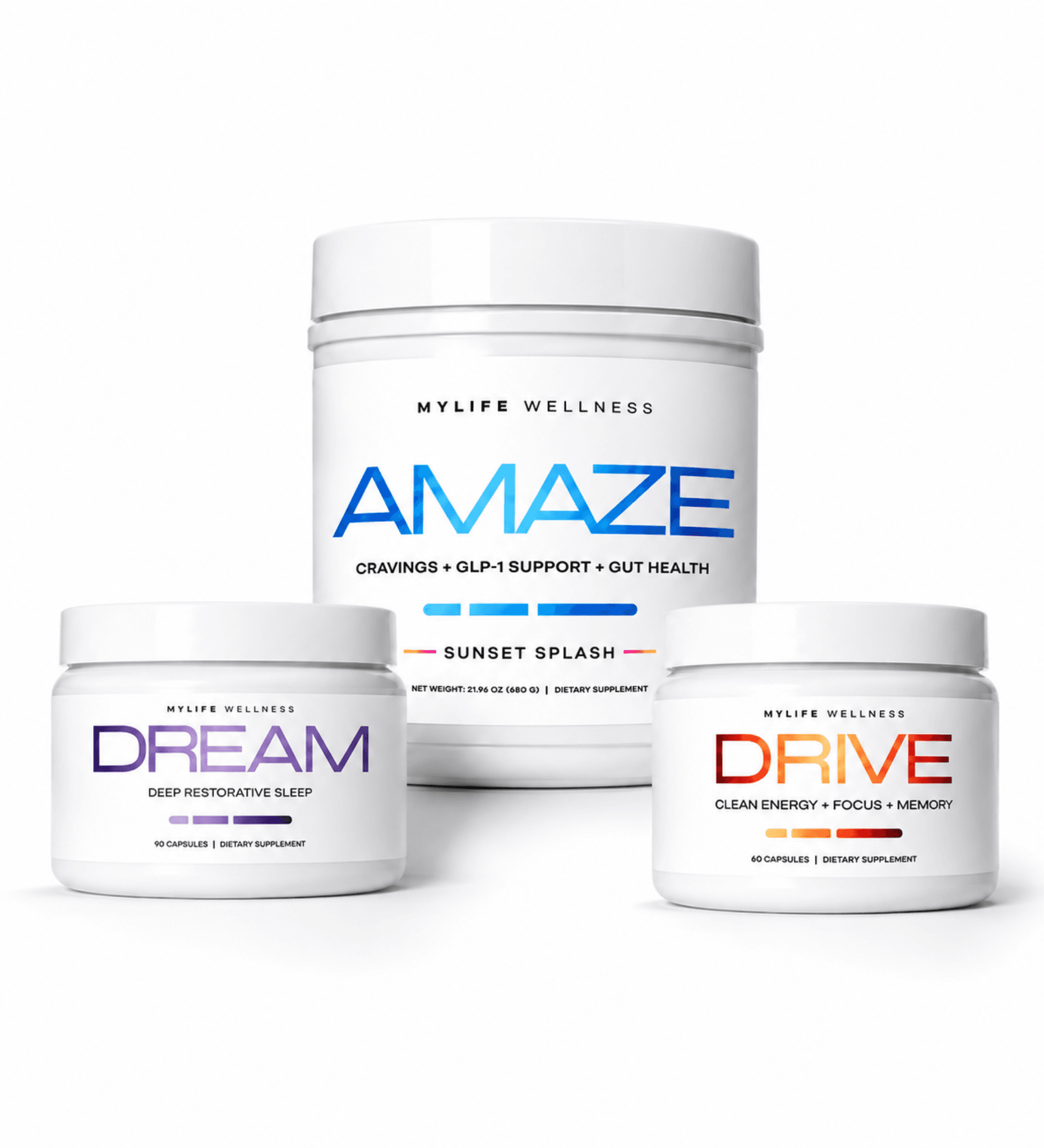 ESSENTIALS STACK Amaze, Drive, Dream