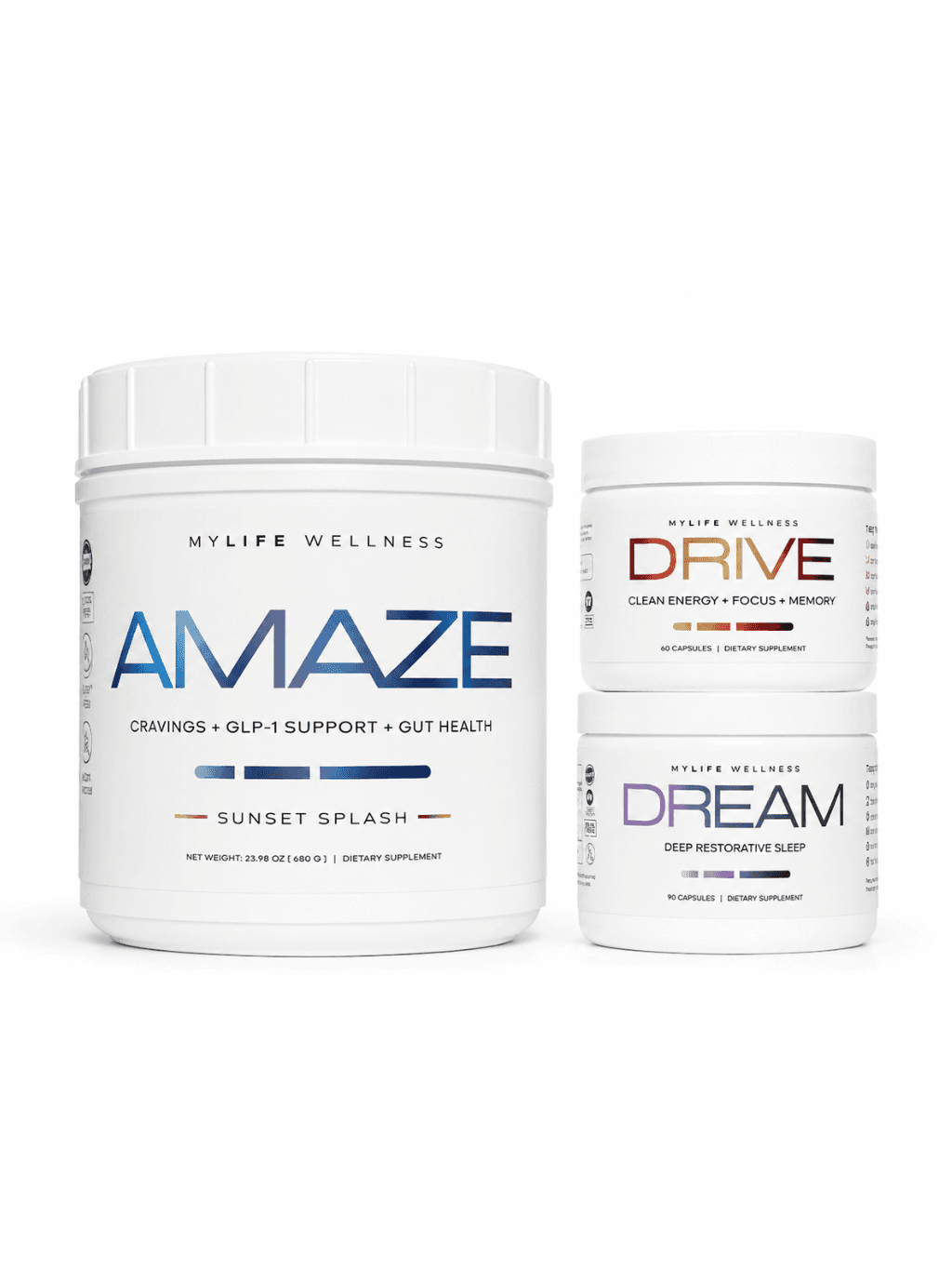 ESSENTIALS STACK Amaze, Drive, Dream